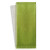 Green cutlery paper bag with white napkin 2-ply L:15in W:15.1in - 500 pcs