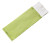 Green cutlery paper bag with white napkin 2-ply L:15in W:15.1in - 500 pcs