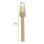 Elegant and Sturdy Bamboo Fork L:6.69in - 50 pcs