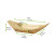 Bamboo Leaf Boat 0.5oz L:3in W:1.6in H:0.4in - 200 pcs