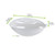 250pcs - 8.77x5.39" Clear PET Lid