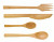 Individual Bamboo Cutlery **Sold Individually**  Spoon L:6.3in - 100 pcs