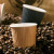 Rippled Black Cup 4oz D:2.4in H:2.4in - 50 pcs