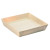 Square Samurai Wooden Tray 28oz L:6.6in W:6.6in H:1.4in - 100 pcs