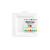 Square White Sugarcane Plate L:10.2in W:10.2in H:0.75in - 12 pcs