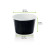 Black Paper Cup 4.2oz D:2.9in H:1.9in - 50 pcs