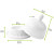 Mini Reusable Porcelain Bell Dish 1oz D:3.4in H:3.25in - 4 pcs