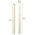 Individually Wrapped Wooden Coffee Stirrers L:5.5in W:0.2in 0.04in - 1000 pcs