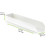 White Hot Dog Tray L:9.75in W:2.1in L:2.1in - 50 pcs