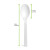 Unwrapped Compostable & Heat Proof Corn - White Spoon L:6in - 50 pcs