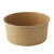 Round Kraft Salad Bucket 53oz D:7.3in H:3.2in - 45 pcs