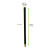 Unwrapped Durable & Reusable Black Bamboo Straw D:0.16in 7.75in - 25 pcs
