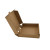 Mini Kraft Cardboard Pizza Box L:3.5in W:3.5in H:0.8in - 100 pcs