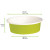 Buckaty Round Green To Go Container 20oz D:5.9in H:2in - 45 pcs