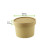 Vented Kraft Paper Lid for 210SOUP8 & 210SOUPK8K & 210SOUP12 & 210SOUPK13K D:3.54in - 50 pcs