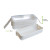 HUSKLY Reusable  3 layer bento box beige husk composite (10oz / compartment) 30 oz H:4.05in W: 7in - 20 pcs