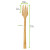 Sample of Bamboo Fork Flat - 6.3  - 1 pcs