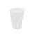 White Recyclable Paper Cup 16oz D:3.5in H:5.2in - 1000 pcs - 50 pcs