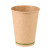 ZEN Kraft Paper Cup Plastic Free 12oz D:3.5in H:4.3in - 50 pcs