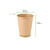 ZEN Kraft Paper Cup Plastic Free 12oz D:3.5in H:4.3in - 50 pcs