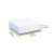 White Pastry Box L:9.84in W:9.84in H:3.94in - 50 pcs