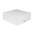 White Pastry Box L:9.84in W:9.84in H:3.94in - 50 pcs