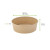 Buckaty Bamboo paperboard multi purpose bowl Plastic Free 16oz L:5.9in W:5in H:1.85in - 45 pcs