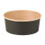 Buckaty Black/ Kraft multi purpose bowl 24oz D:5.9in H:2.36in - 45 pcs