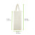 Traditional Cotton Bread Bag L:7.9in H:24.4in - 50 pcs