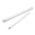 White Beveled Straw For Boba Tea - Individually Wrapped L:0.5in H:7.9in - 250 pcs