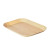 Light Wood Print Laminated Paper Tray L:6.1in W:4.1in H:0.5in - 50 pcs