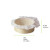 BAKE-A-RING Baking Ring with Baking Paper Liner Integrated 16oz D:4.6in H:1.9in - 10 pcs