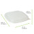 Square PP Lid for the 210PCAR range 25-46oz L:6.7in W:6.7in H:0.2in - 50 pcs