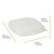 Square PET Lid for the 210PCAR range 16-22oz L:5.1in W:5.1in H:0.2in - 50 pcs
