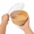 Round Kraft Salad Bucket with PET Lid Included 46oz D:7.3in H:2.75in - 25 pcs
