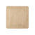 Bamboo Veneer Square Plate L:11.1in W:11.1in H:0.7in - 25 pcs