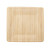 Bamboo Veneer Square Plate L:9.1in W:9.1in H:0.7in - 25 pcs