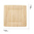 Bamboo Veneer Round Plate D:9.1in H:0.7in - 25 pcs