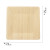 Bamboo Veneer Round Plate D:7.1in H:0.7in - 25 pcs