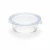 Bokocook reusable glass bowl with PP lid 14oz D:5.1in H:2.4in - 36 pcs