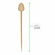 Bamboo Pick with Assorted Leaves L:4.1in - 100 pcs