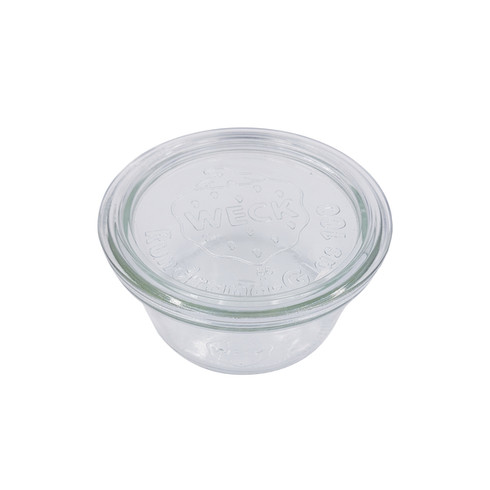 Bokocook reusable Weck jars with glass lid mold 28.7oz H:5.9in D:3.93in - 6  pcs - BioandChic