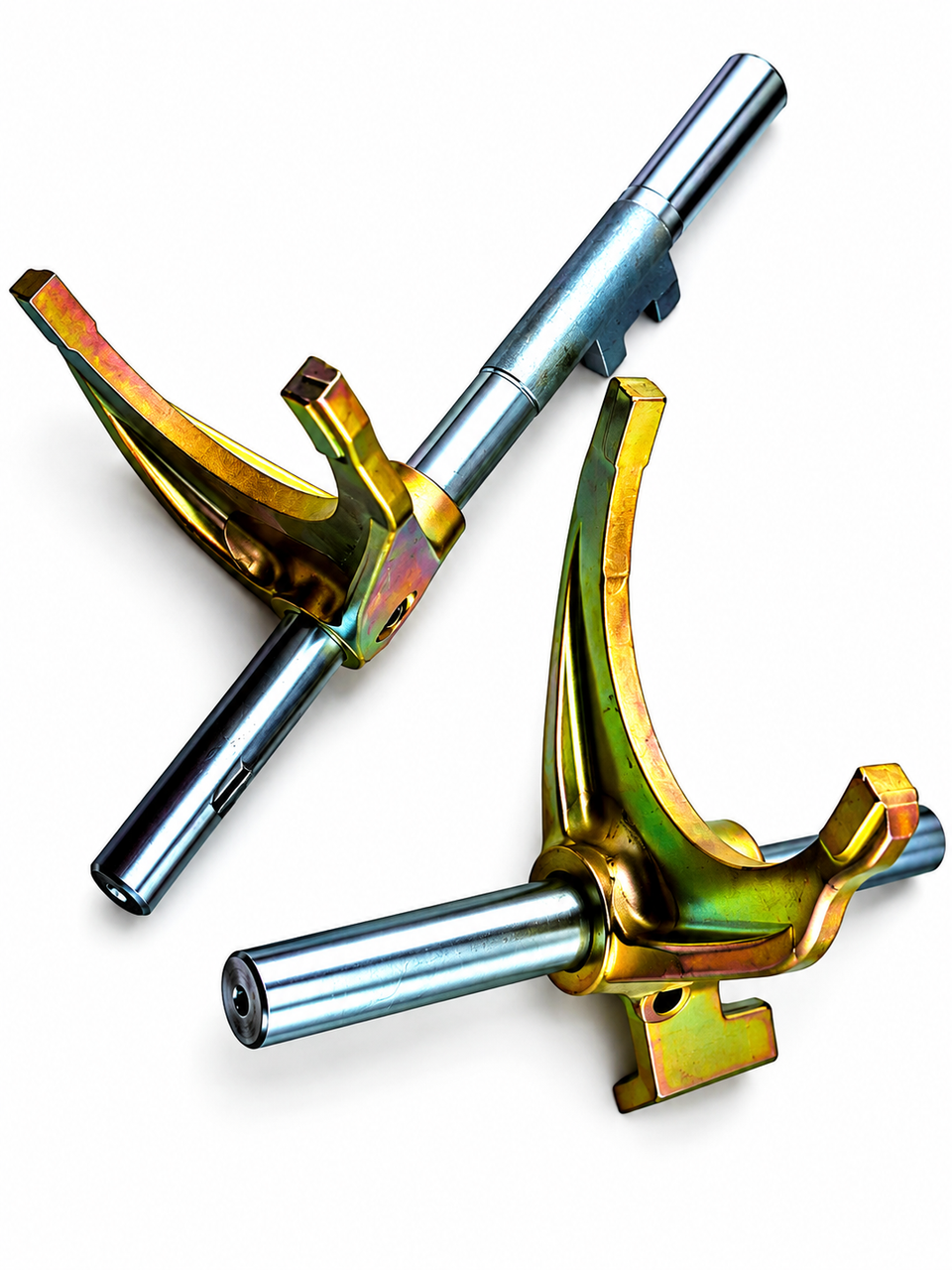 Almanzar Motorsports Billet B Series shifter forks and shafts