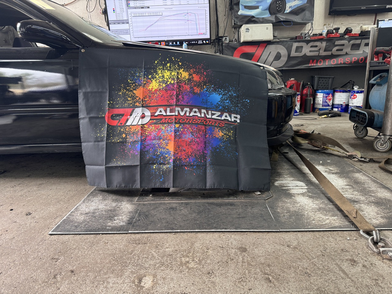 Almanzar Motorsports Tire covers