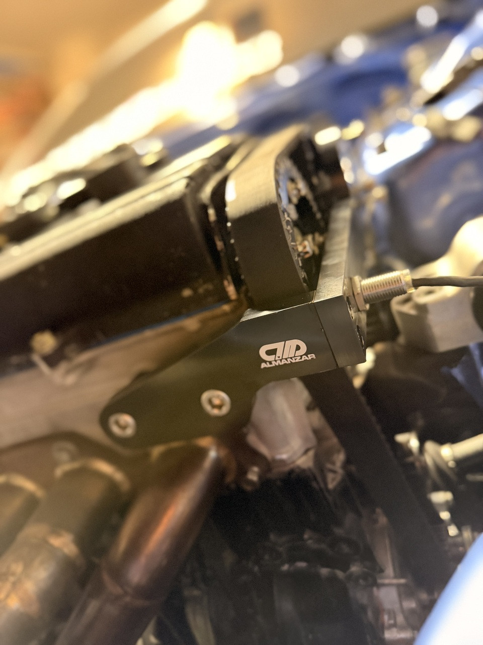 Almanzar Motorsports B Series NON Vtec Mechanical Fuel Pump Bracket