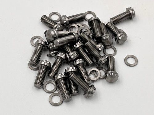 Almanzar Motorsports M8x1.25 x 20mm stainless steel bolts Almanzar Motorsports M8x1.25 x 20mm stainless steel bolts