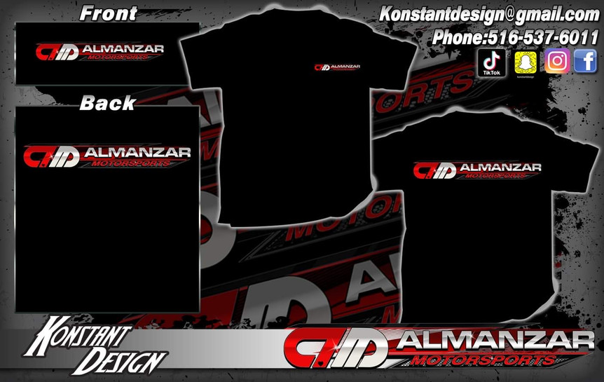 Almanzar Motorsports t shirts and hoodies 
