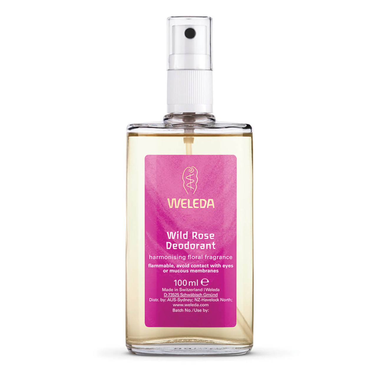 Weleda Deodorant Wild Rose (floral fragrance) Spray 100ml