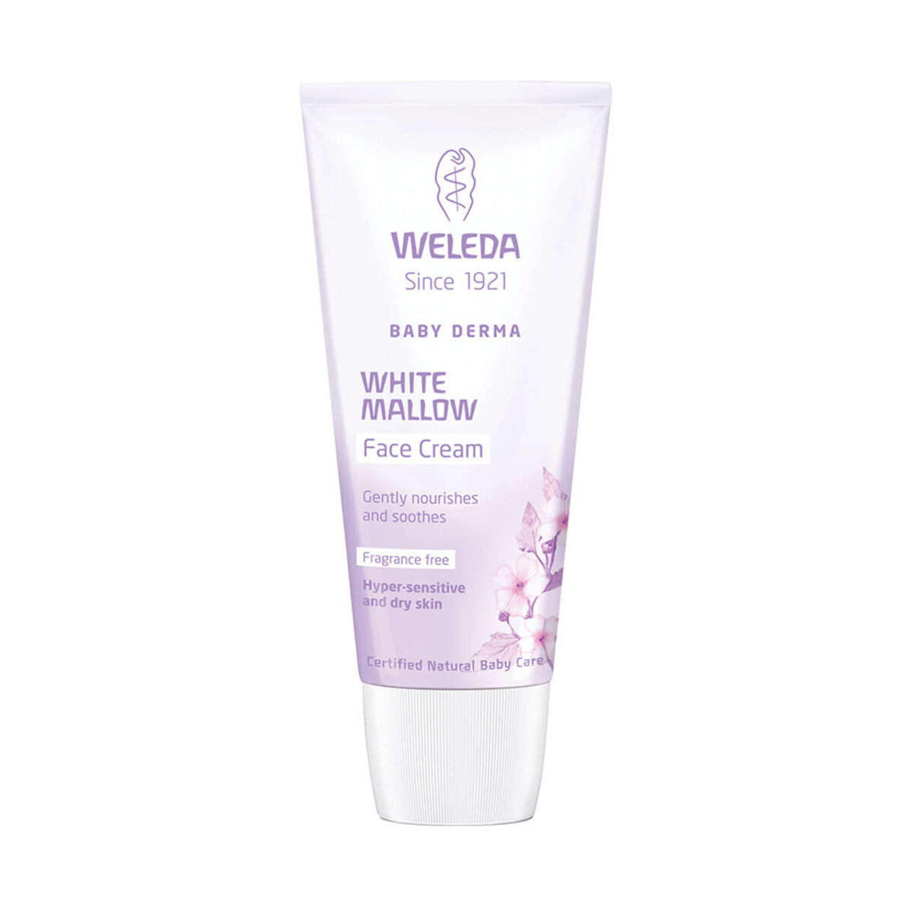 Weleda Baby Derma Facial Cream White Mallow (Hyper-Sensitive & Dry Skin - Fragrance Free) 50ml