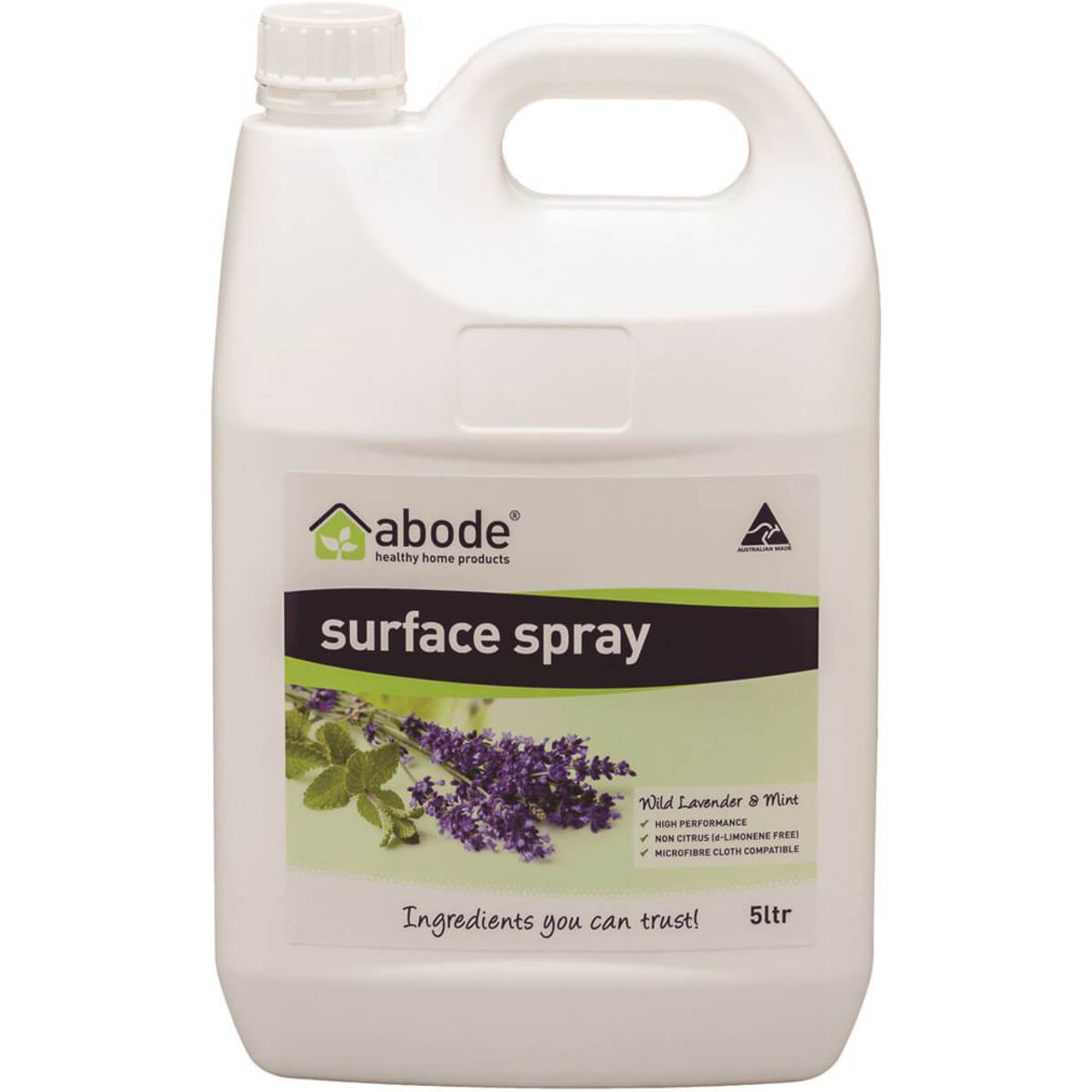 Abode Surface Cleaner Lavender and Mint 4L Refill